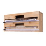 Suporte_de_Parede_de_Bambu_2_Em_1_Para_Papel_Alumínio_E_Plástico_Filme_Ref.220227_Lyor