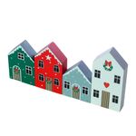 Enfeite_Natal_4_Casas_Madeira_18x12x2,5cm_Ref.34516_Tuut