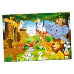 Quebra-cabeça_de_Madeira_30_Peças_Floresta_Ref.7690_Pais_&_Filhos