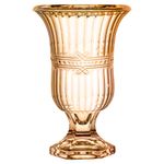 Vaso_Fratello_Com_Pe_Vidro_Ambar_Luster_15x23,5cm_Ref.26691_L_Hermitage