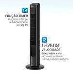 Ventilador_de_Torre_Air_Tower_Preto_45w_220v_Ref.VTR01B220_Mondial