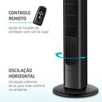 Ventilador_de_Torre_Air_Tower_Preto_45w_220v_Ref.VTR01B220_Mondial