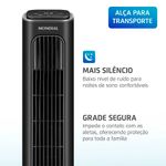 Ventilador_de_Torre_Air_Tower_Preto_45w_220v_Ref.VTR01B220_Mondial