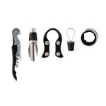 Kit_Para_Vinho_5_Peças_Aço_Inox,_Ferro_E_Plástico_Ref.CK5938_Clink