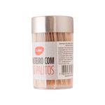 Paliteiro_Com_250_Palitos_Plástico_Pp_E_Bambu_7,5x4,5cm_Ref.CK6221_Clink