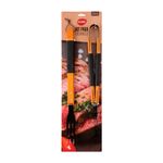 Kit_Churrasco_2_Peças_Aço_Inox,_Plástico_E_Madeira_50,5cm_Ref.CK6167_Clink