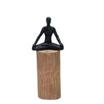 Escultura_Ioga_Decorativa_Meditação_Madeira_E_Resina_33,5x13x8cm_Ref.787012_Espressione