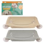 Cama_Suspensa_Para_Gatos_Fluffie_Com_Ventosas_Plástico_E_Poliéster_Sortido_54x31,5x3cm_Ref.CB2204_Moment