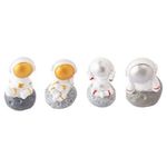 Kit_Com_4_Esculturas_Astronauta_Resina_Branco_3,2x3,2x4,5cm_Ref.CB3560_Moment