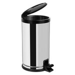 Lixeira_Com_Pedal_Aço_Inox_Tampa_Polipropileno_Preta_8_Litros_Ref.3406_Viel