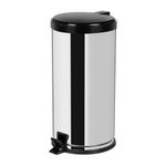 Lixeira_Com_Pedal_Aço_Inox_Tampa_Polipropileno_Preto_20_Litros_Ref.3478_Viel