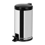 Lixeira_Com_Pedal_Aço_Inox_Tampa_Polipropileno_Preto_15_Litros_Ref.3477_Viel