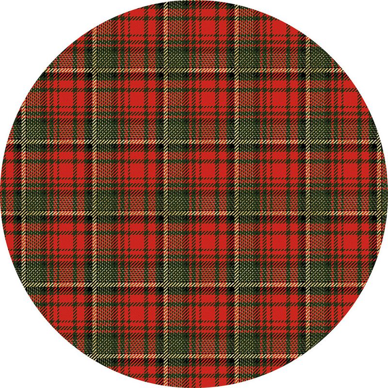 Sousplat_Natalino_Com_Base_Xadrez_Vermelho_E_Dourado_Ref.CSQ1025_Nsw