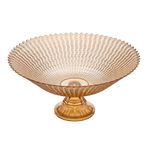 Centro_de_Mesa_Multiuso_Ondas_Com_Pé_Vidro_Café_Ref.1520TCF_Vitazza
