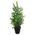 Planta_Artificial_Arbusto_Verde_Vaso_Plástico_Preto_9x9x44cm_Ref.CB5382_Moment