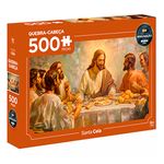 Quebra_Cabeça_Santa_Ceia_500_Peças_Ref.2639_Mimo