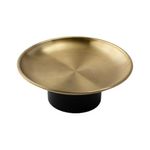 Bandeja_de_Mesa_Redonda_M_Dourada_Com_Suporte_Preto_Aço_Inox_E_Metal_17x17x7cm_Ref.CB4894_Moment