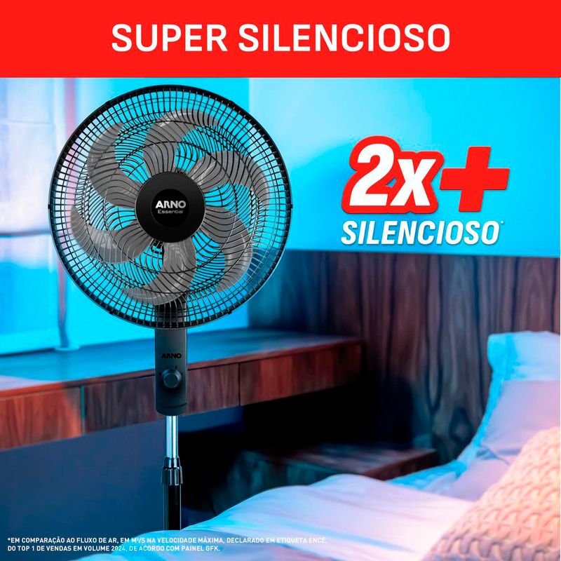 Ventilador_de_Coluna_Essential_40cm_6_Pás_Preto_140w_220v_Ref.2720019417_Arno
