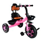 Triciclo_Plástico_Rosa_Ref.LM4442_honeyhome