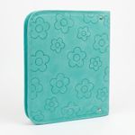 Fichário_Universitário_Rebecca_Bonbon_Azul_Capa_Pu_Fechamento_Em_Zíper_48_Folhas_Ref.5929_Dac