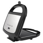 Sanduicheira_Elétrica_Toast_&_Grill_SAN615_Preta/Inox_750W_127V_SAN615127_-_Cadence