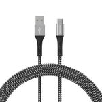 Cabo_Usb-a_Para_Usb-c_Em_Nylon_Preto_38w_1,2m_Ref.ESC05BK_Geonav