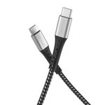 Cabo_Usb-c_Para_Usb-c_Em_Nylon_Preto_38w_1,2m_Ref.ESC06BK_Geonav