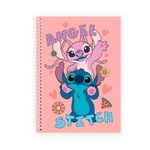 Caderno_Universitario_Stitch_E_Angel_Vibes_Sortido_1_Materia_80_Folhas_Ref.707000238_Culturama