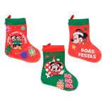 Enfeite_Meia_de_Natal_100%_Poliéster_Mickey_E_Minnie_Sortido_50cm_Ref.DIS1931_honeyhome