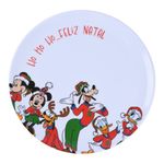 Prato_Raso_Redondo_de_Natal_Melamina_Mickey_E_Minnie_Sortido_20,7cm_Ref.DIS1943_honeyhome