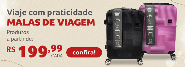 Viaje com praticidade 