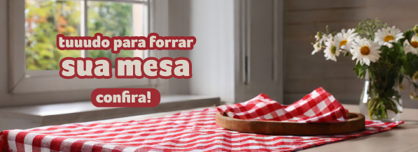 Tuuudo para forrar sua mesa