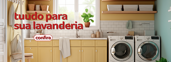 Tudo para sua lavanderia