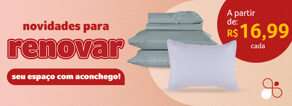 novidades para renovar