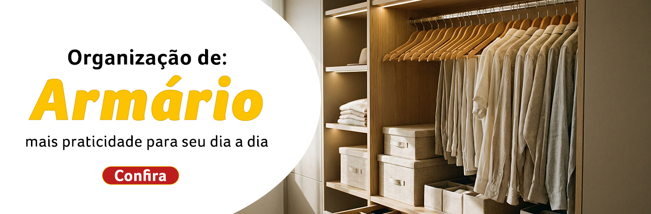 Organização de ármarios