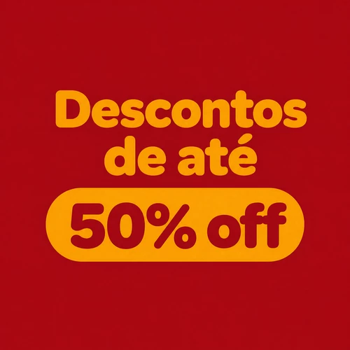 Até 50%OFF